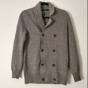 H&M Mens Double-Breasted Sweater